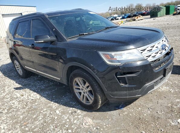 1FM5K8D86JGC93468 2018 FORD FORD EXPLORER Black 