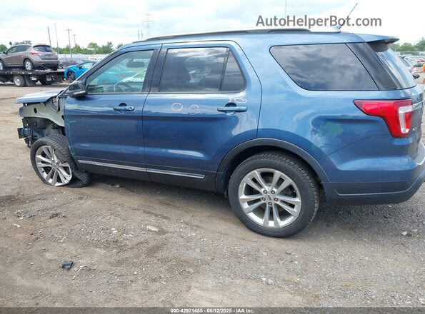 1FM5K8D88JGC83461 2018 FORD FORD EXPLORER Синий 