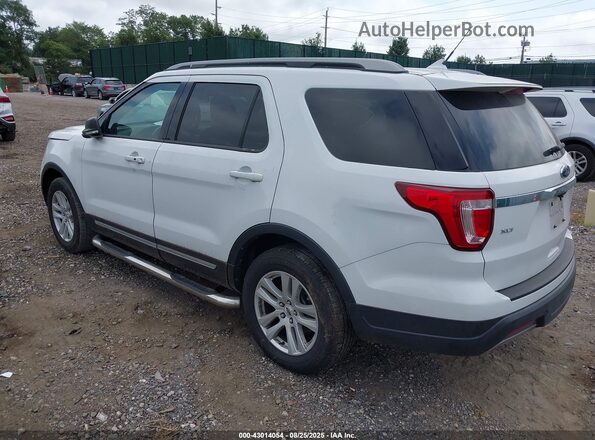 1FM5K8D89KGA81374 2019 FORD FORD EXPLORER White Задня ліва чверть