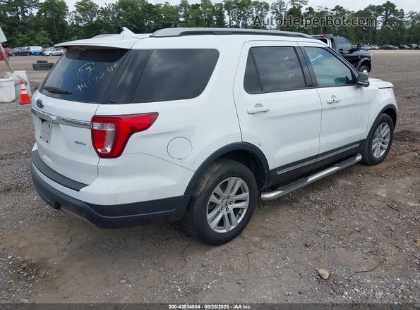 1FM5K8D89KGA81374 2019 FORD FORD EXPLORER White Задня права чверть