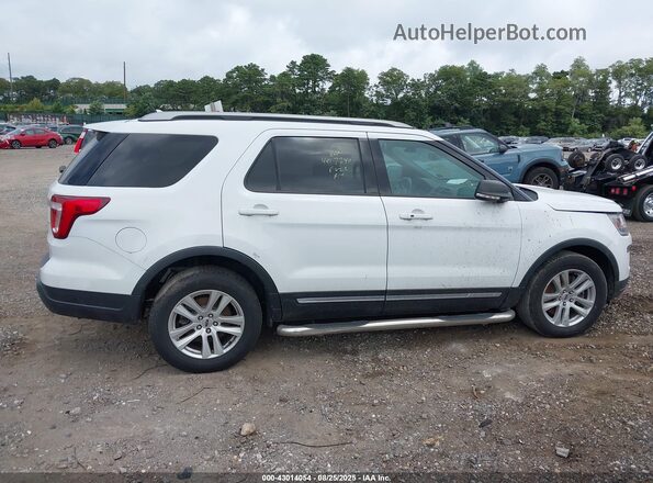 1FM5K8D89KGA81374 2019 FORD FORD EXPLORER White Вид щитка приладів