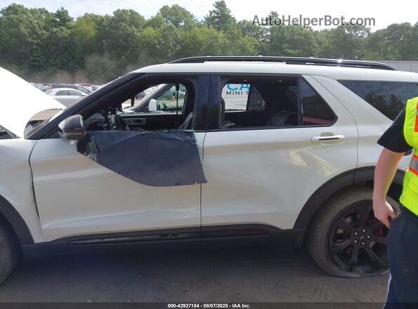 1FM5K8GC0LGB08317 2020 FORD FORD EXPLORER Белый Вид спереди