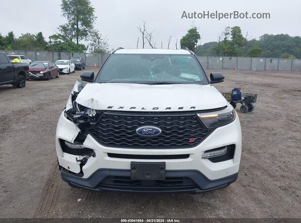 1FM5K8GC0LGC72957 2020 FORD FORD EXPLORER White Вид панелі приладів