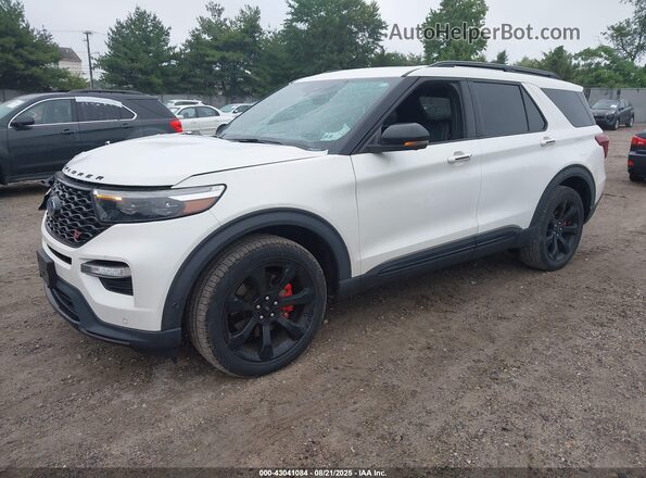1FM5K8GC0LGC72957 2020 FORD FORD EXPLORER White Передня ліва чверть
