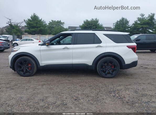 1FM5K8GC0LGC72957 2020 FORD FORD EXPLORER White Вид задньої частини салону