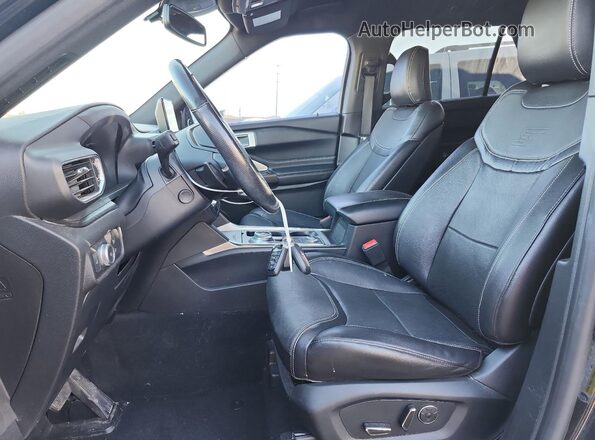 1FM5K8GC1LGC80971 2020 FORD FORD EXPLORER Black Սալոնի դիմացի տեսք
