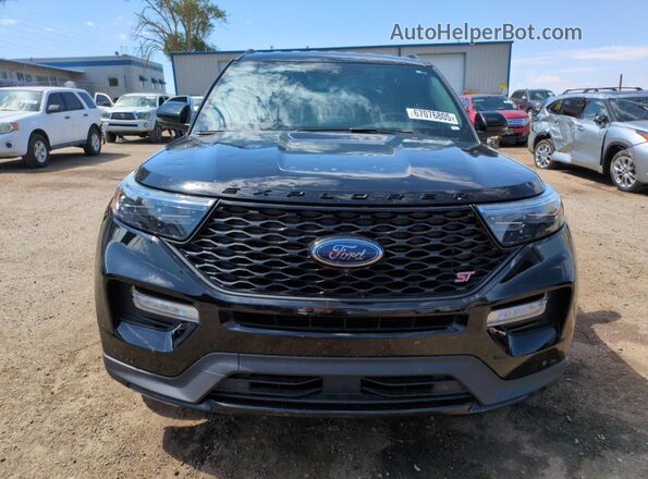 1FM5K8GC1LGC80971 2020 FORD FORD EXPLORER Black Դիմացի տեսք
