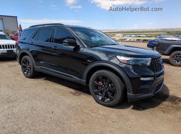 1FM5K8GC1LGC80971 2020 FORD FORD EXPLORER Black Առջևի աջ