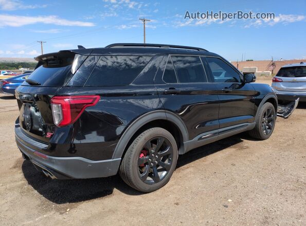 1FM5K8GC1LGC80971 2020 FORD FORD EXPLORER Black Հետևի աջ