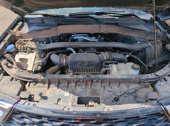 1FM5K8GC1LGC80971 2020 FORD FORD EXPLORER Black Շարժիչի բաժամունքի տեսք