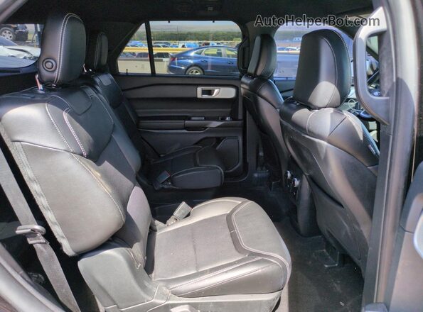 1FM5K8GC1LGC80971 2020 FORD FORD EXPLORER Black Սալոնի հետևի տեսք