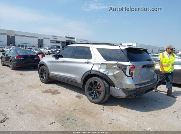 1FM5K8GCXLGD15619 2020 FORD FORD EXPLORER Gray Задня ліва чверть