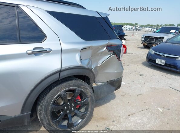 1FM5K8GCXLGD15619 2020 FORD FORD EXPLORER Gray Вид спереду