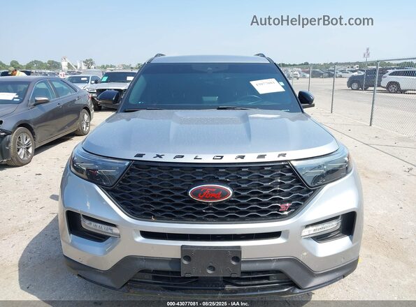 1FM5K8GCXLGD15619 2020 FORD FORD EXPLORER Gray Вид щитка приладів