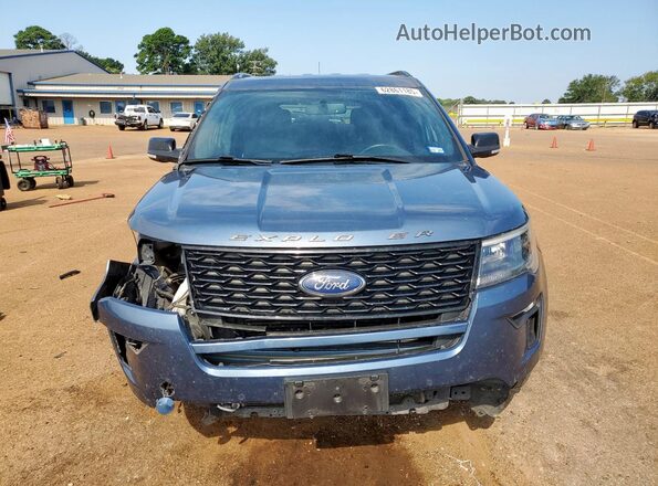 1FM5K8GT5JGC87273 2018 FORD FORD EXPLORER Blue 