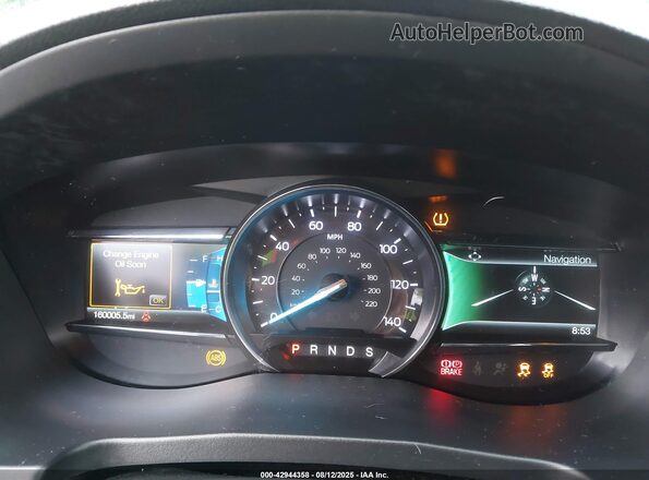 1FM5K8GT6JGC01310 2018 FORD FORD EXPLORER Серебряный Вид задних сидений