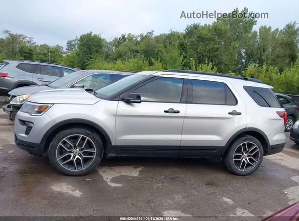 1FM5K8GT6JGC01310 2018 FORD FORD EXPLORER Серебряный 