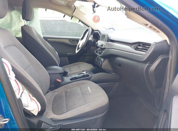 1FMCU0F63LUB91077 2020 FORD ESCAPE Blue Вид салону спереду