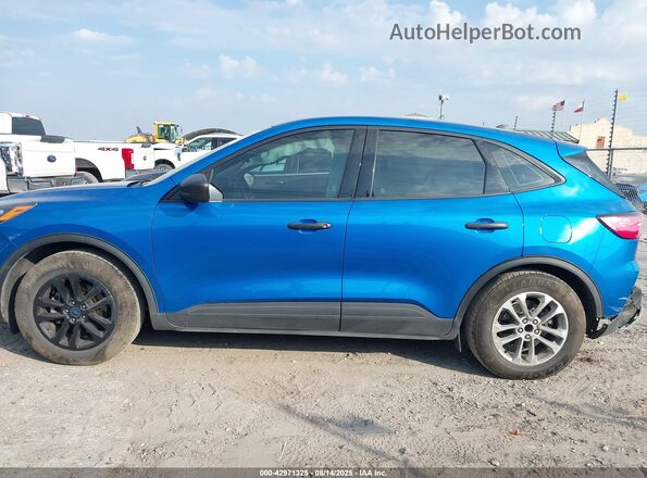 1FMCU0F63LUB91077 2020 FORD ESCAPE Blue Панорамний вид салону 360°