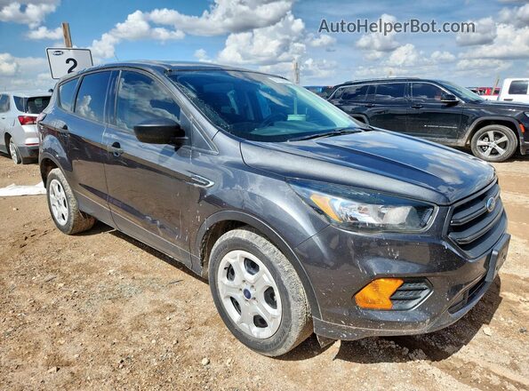 1FMCU0F7XJUB24658 2018 FORD ESCAPE Gray 