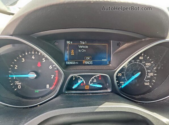 1FMCU0F7XJUB24658 2018 FORD ESCAPE Gray 