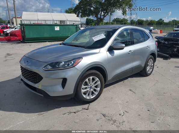 1FMCU0G64MUB03184 2021 FORD ESCAPE Silver Front left