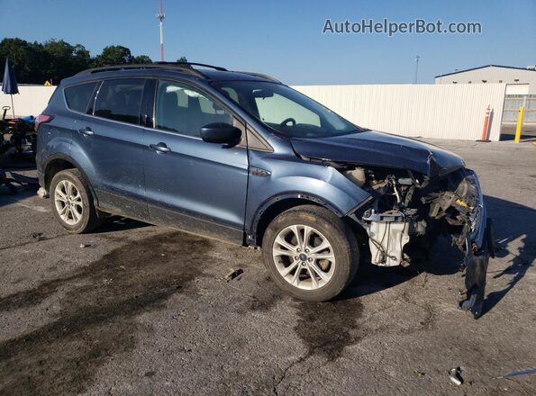 1FMCU0GDXJUB51668 2018 FORD ESCAPE Blue 