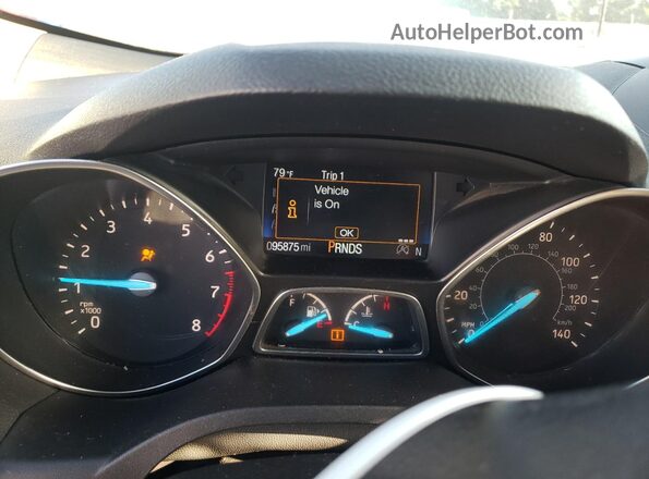 1FMCU0GDXJUB51668 2018 FORD ESCAPE Blue 