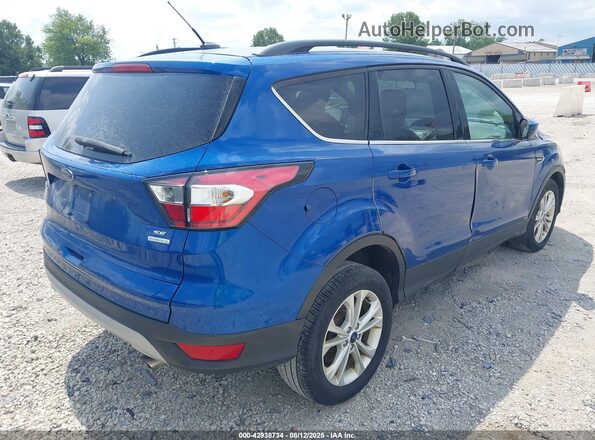 1FMCU0GDXJUC28250 2018 FORD ESCAPE Blue Tył prawy