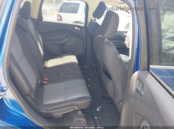 1FMCU0GDXJUC28250 2018 FORD ESCAPE Blue Widok naklejki z numerem VIN