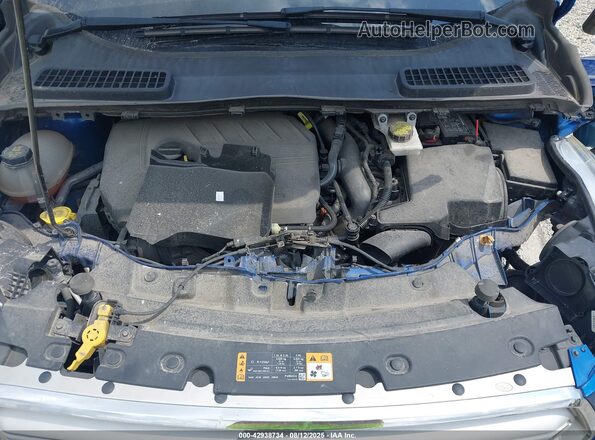 1FMCU0GDXJUC28250 2018 FORD ESCAPE Blue Widok z tyłu