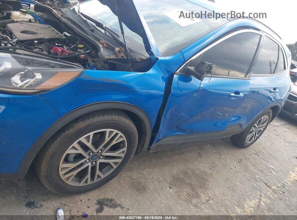 1FMCU0H62LUA66844 2020 FORD ESCAPE Синий Вид спереди