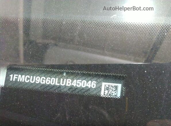 1FMCU9G60LUB45046 2020 FORD ESCAPE  Trasero izquierdo