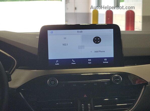 1FMCU9G60LUC60780 2020 FORD ESCAPE  Dashboard view