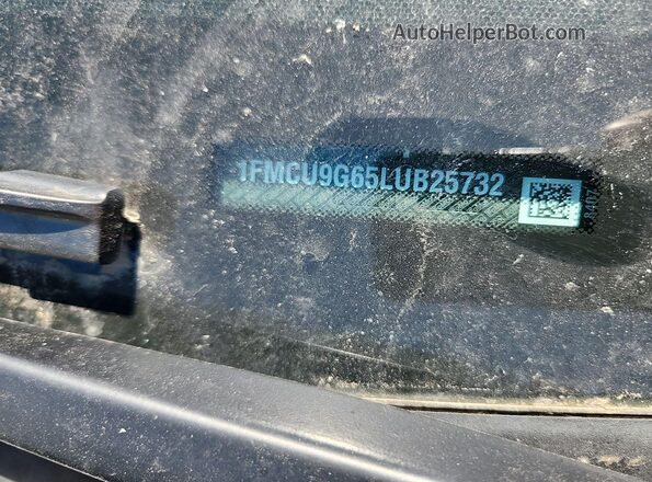 1FMCU9G65LUB25732 2020 FORD ESCAPE  Вид подкапотного пространства