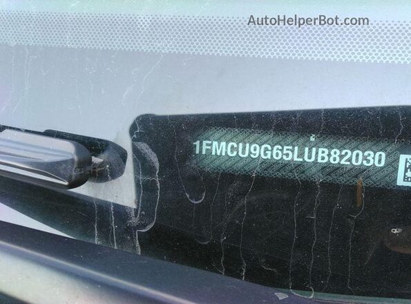 1FMCU9G65LUB82030 2020 FORD ESCAPE  Передня ліва чверть
