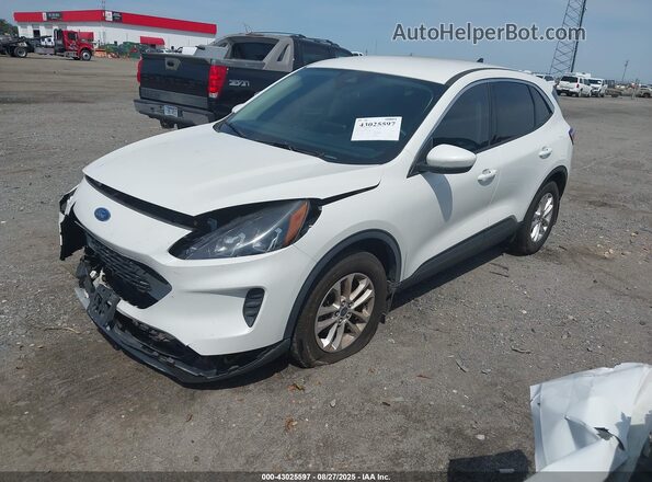 1FMCU9G6XLUB06285 2020 FORD ESCAPE Белый Передняя левая четверть