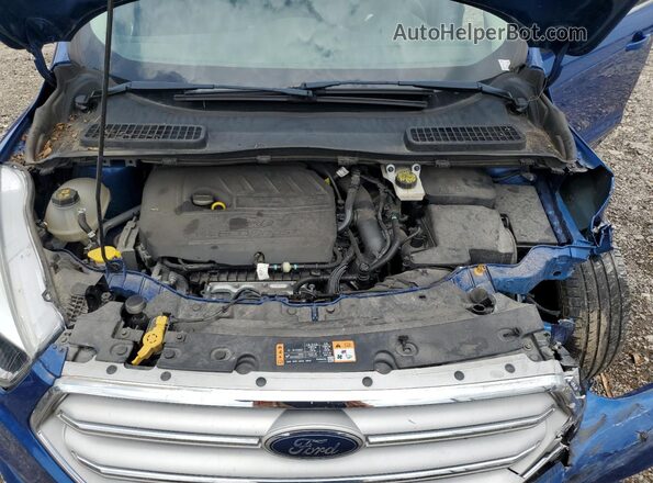 1FMCU9GD0JUC02745 2018 FORD ESCAPE Синий 