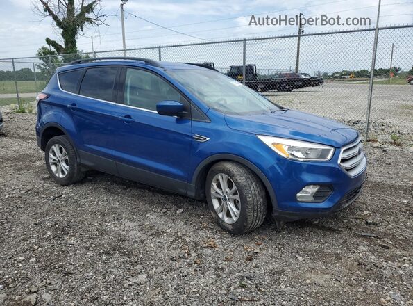 1FMCU9GD0JUC02745 2018 FORD ESCAPE Синий 