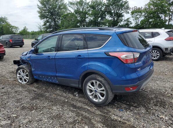 1FMCU9GD0JUC02745 2018 FORD ESCAPE Синий 