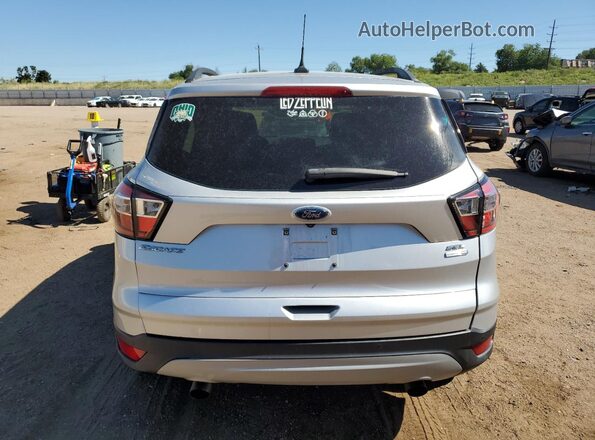 1FMCU9HD4JUD61623 2018 FORD ESCAPE Silver 