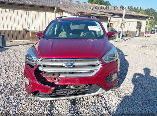 1FMCU9J93JUD17943 2018 FORD ESCAPE Red 