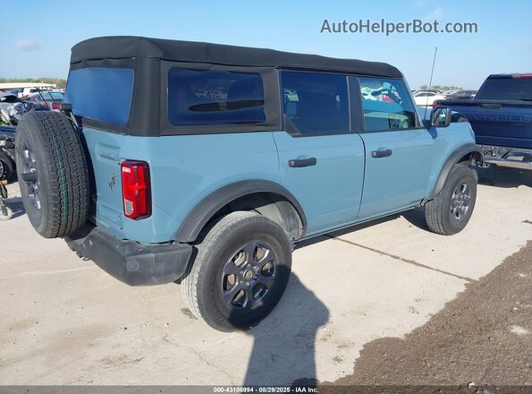 1FMDE5BH1MLA89953 2021 FORD BRONCO Blue Задня права чверть
