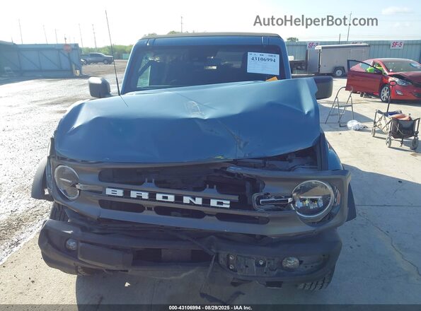 1FMDE5BH1MLA89953 2021 FORD BRONCO Blue Вид задньої частини салону