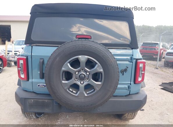1FMDE5BH8NLB72622 2022 FORD BRONCO Light Blue 
