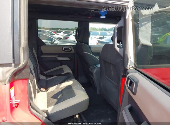1FMEE5DP9NLA97762 2022 FORD BRONCO Red 