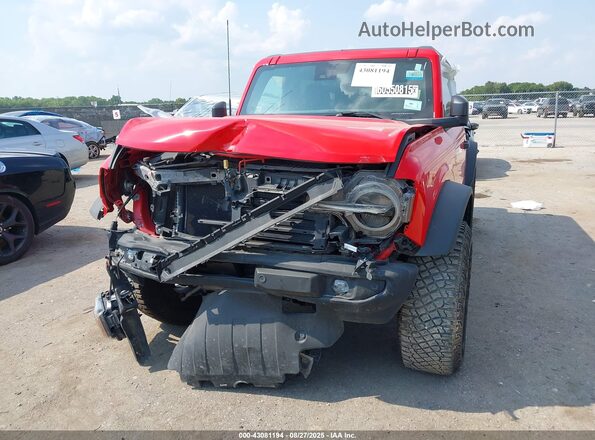 1FMEE5DP9NLA97762 2022 FORD BRONCO Red 