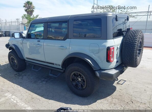 1FMEE5EP8MLA40840 2021 FORD BRONCO Серебряный Задняя левая четверть