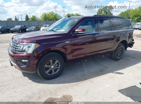 1FMJK1JT2MEA13933 2021 FORD EXPEDITION Burgundy 