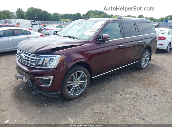 1FMJK2AT1LEA25415 2020 FORD EXPEDITION Maroon Front left
